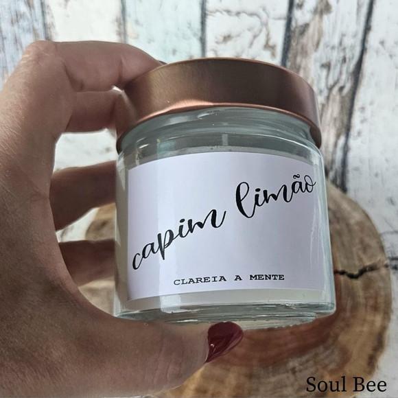 Vela Aromática Capim Limão - Equilíbrio