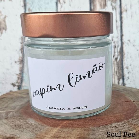 Vela Aromática Capim Limão - Equilíbrio