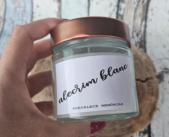 Vela Aromática Carinho Alecrim Blanc - Coleção Good Vibes