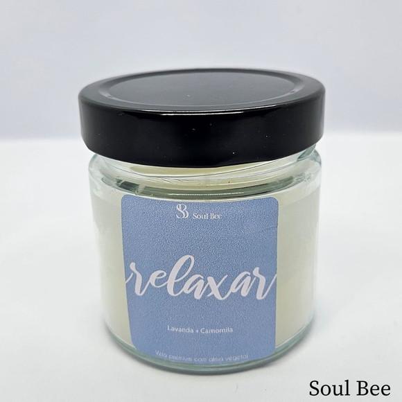 Vela Aromática Colors Vibes Relaxar Lavanda e Camomila