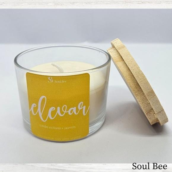 Vela Aromática Elevar / Limão-siciliano + Jasmim 150g