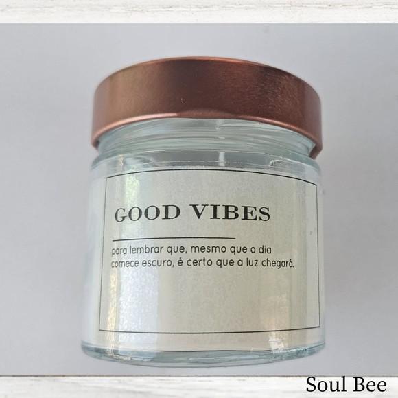Vela Aromática Perfumada Premium Good Vibes