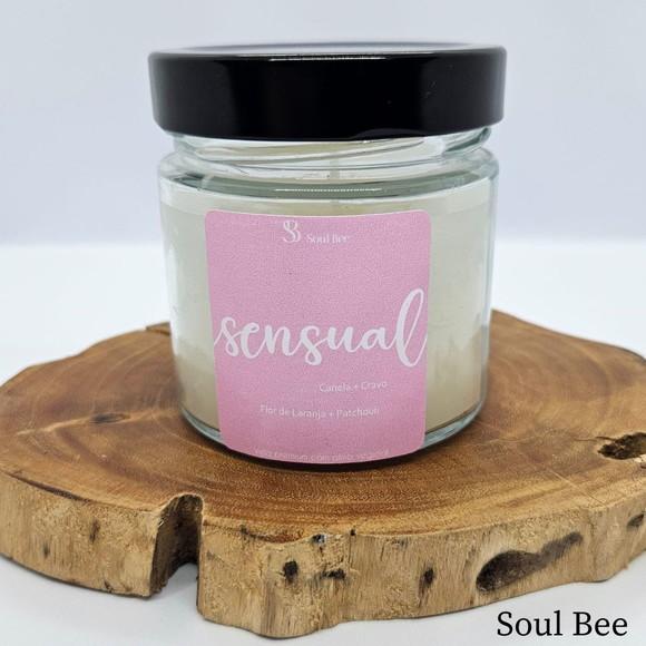 Vela Aromática Sensual Flor de Laranjeira + Patchouli