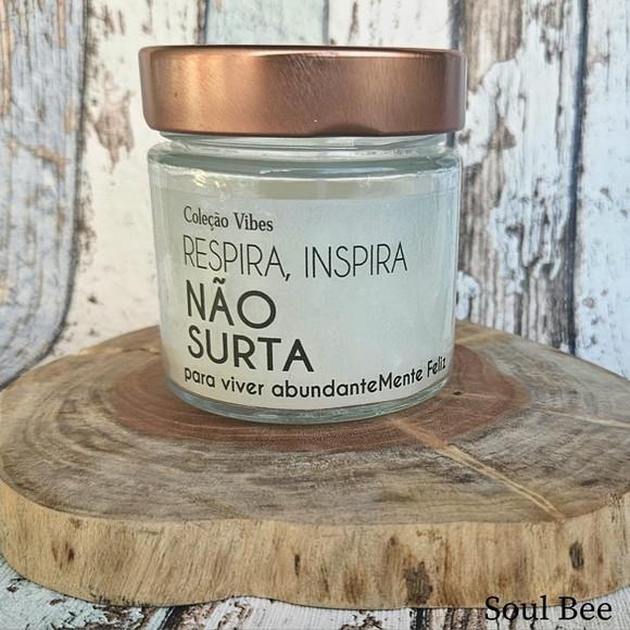 Vela Aromática Respira, Inspira Não Surta