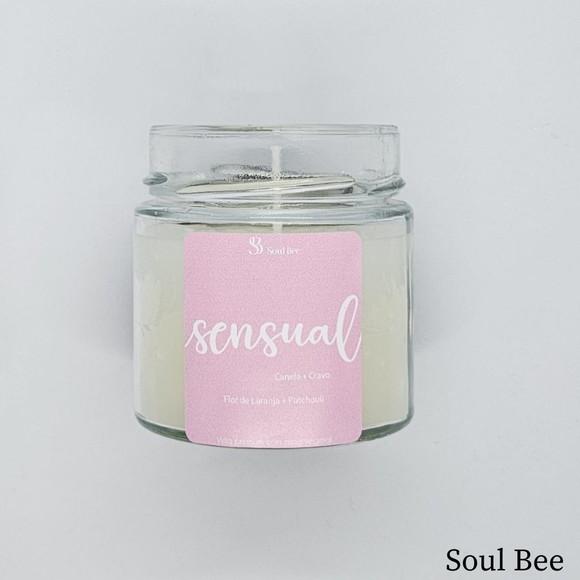 Vela Aromática Sensual Flor de Laranjeira + Patchouli
