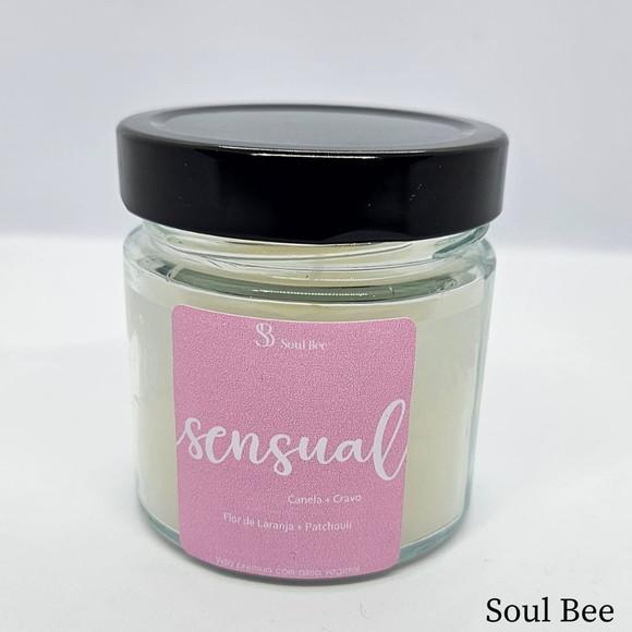 Vela Aromática Sensual Flor de Laranjeira + Patchouli