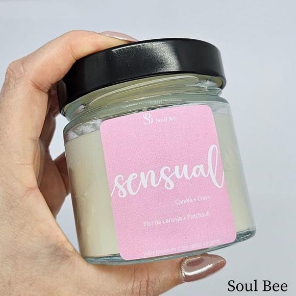 Vela Aromática Sensual Flor de Laranjeira + Patchouli
