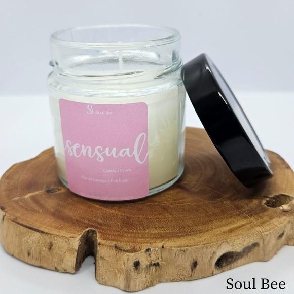 Vela Aromática Sensual Flor de Laranjeira + Patchouli