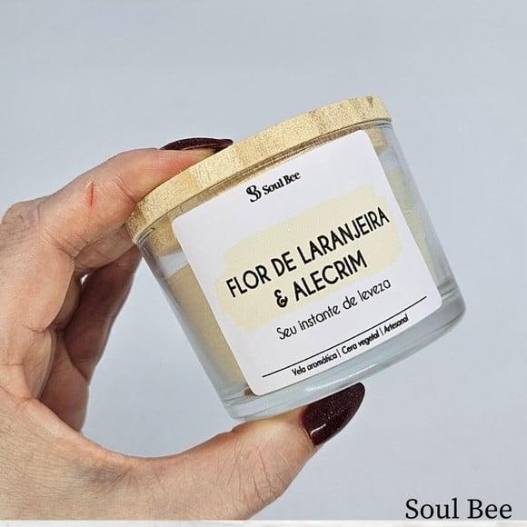 Vela Coleção Aura - Flor de Laranjeira com Alecrim - 150g