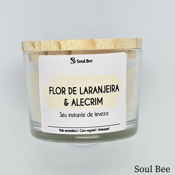 Vela Coleção Aura - Flor de Laranjeira com Alecrim - 150g