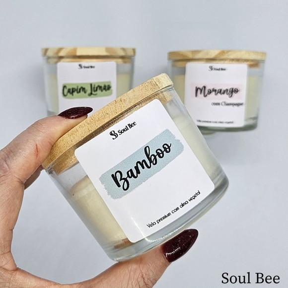 Vela Coleção Aura Perfumada Bamboo
