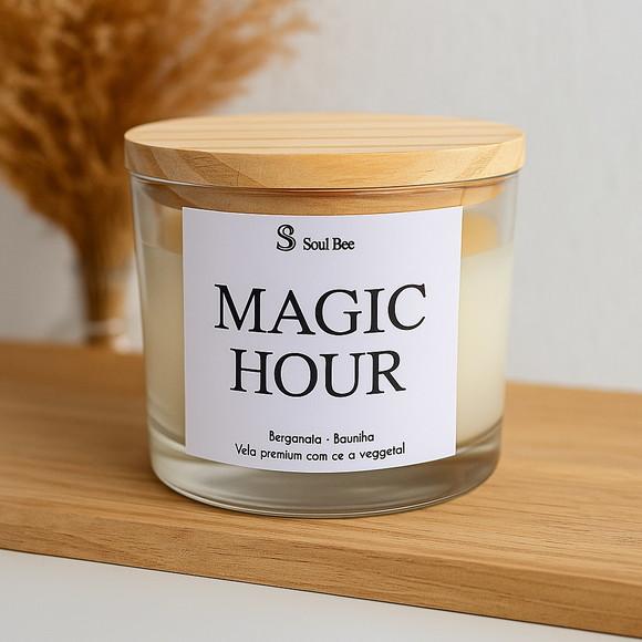 Vela Coleção Mood - Magic Hour - Bergamota + Baunilha