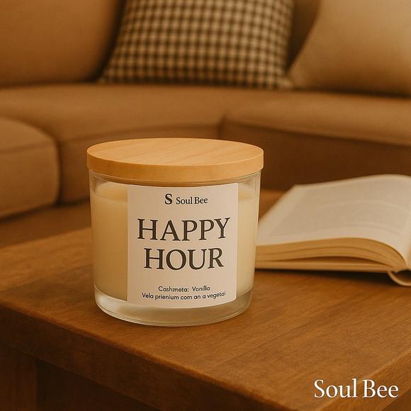 Vela Coleção Mood Hours /happy Hour Cashmere + Vanilla 150gr