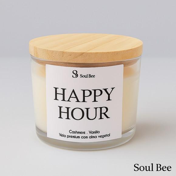 Vela Coleção Mood Hours /happy Hour Cashmere + Vanilla 150gr