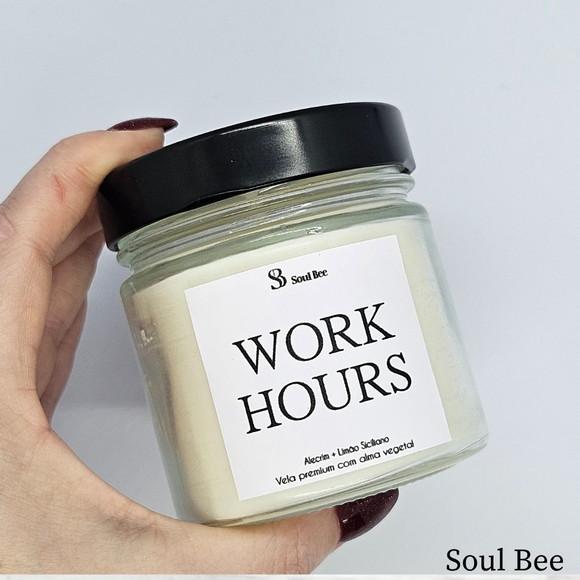Vela Mood Hours Work Hours / Alecrim + Limão Siciliano