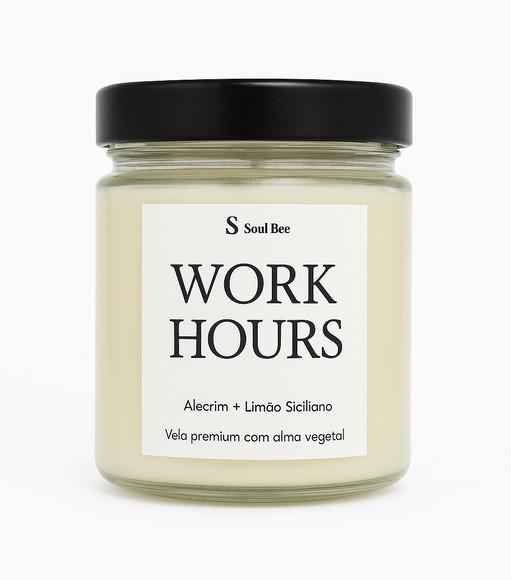 Vela Mood Hours Work Hours / Alecrim + Limão Siciliano