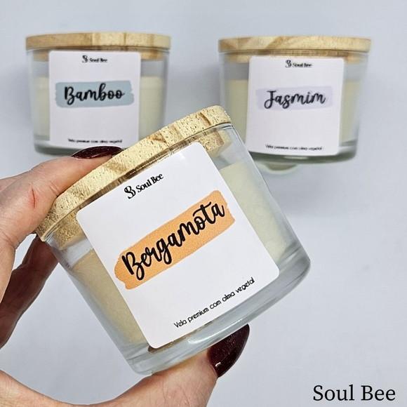 Vela Perfumada Coleção Aura - Bergamota - 150g