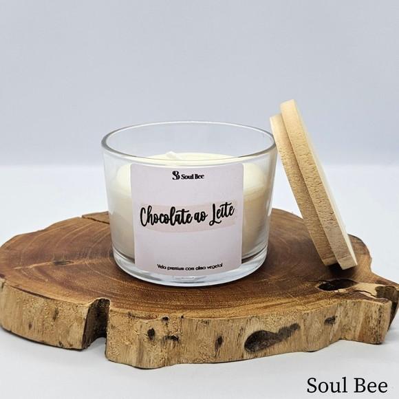 Vela Perfumada Coleção Aura - Chocolate ao Leite - 150g