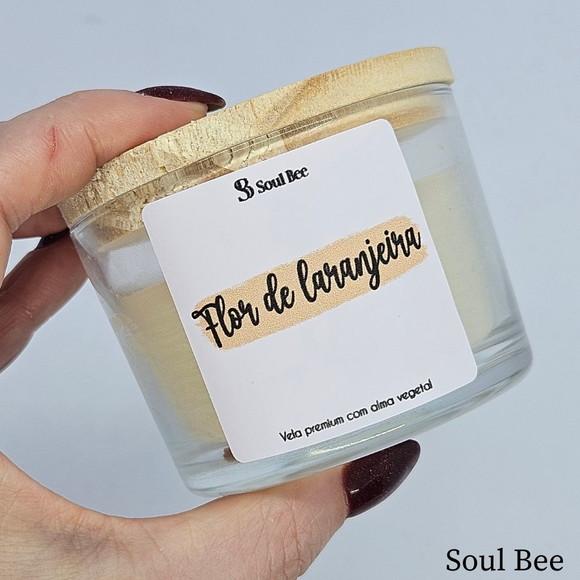 Vela Perfumada Coleção Aura - Flor de Laranjeira - 150g