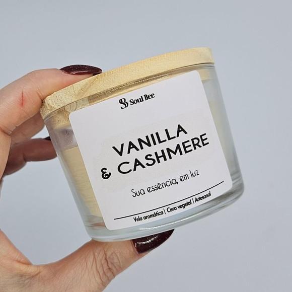 Vela Perfumada Coleção Aura - Vanilla & Cashmere - 150g