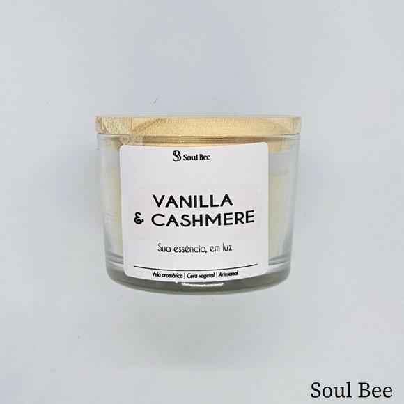 Vela Perfumada Coleção Aura - Vanilla & Cashmere - 150g