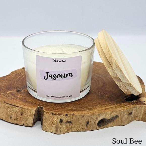 Vela Perfumada Coleção Aura Jasmim- 150g