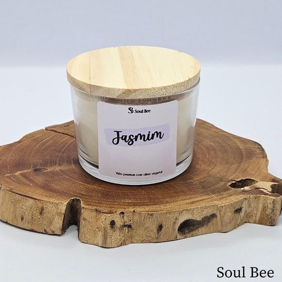 Vela Perfumada Coleção Aura Jasmim- 150g