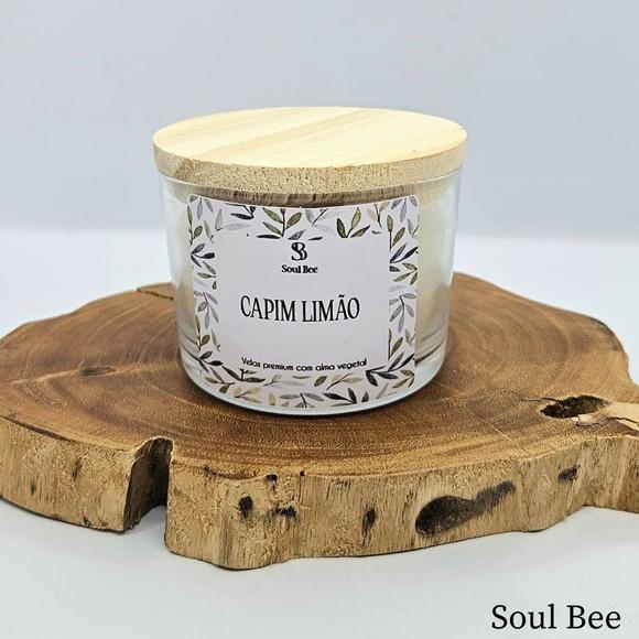 Vela Perfumada Coleção Essencial Capim Limão - 150g