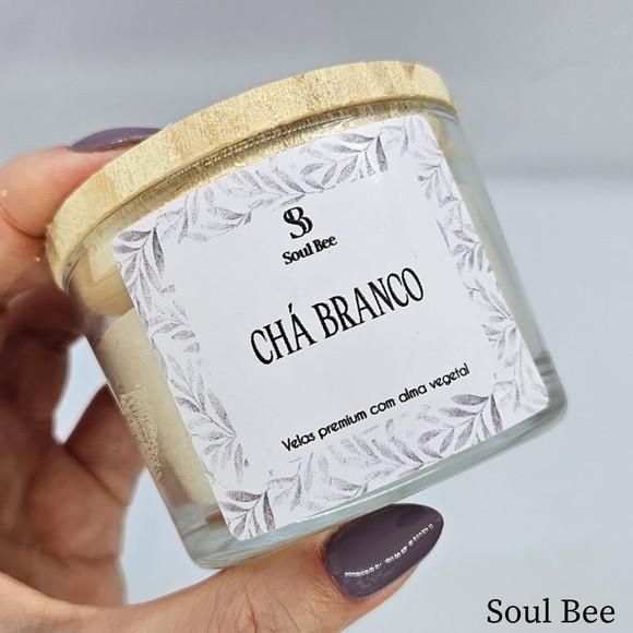 Vela Perfumada Coleção Essencial Chá Branco - 150g