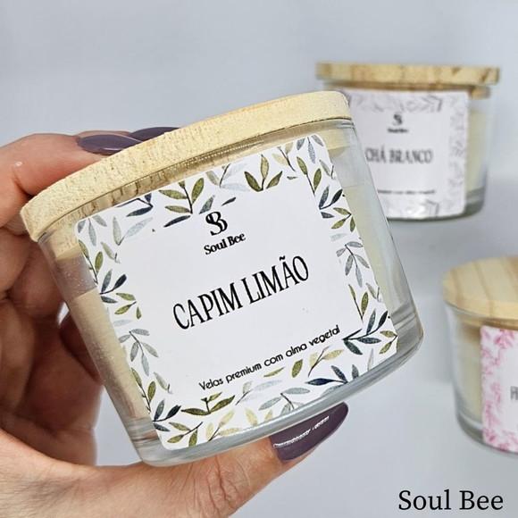 Vela Perfumada Coleção Essencial Capim Limão - 150g