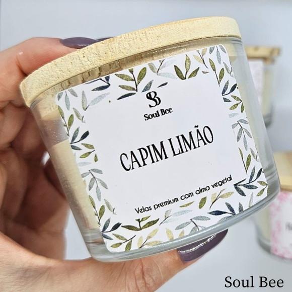Vela Perfumada Coleção Essencial Capim Limão - 150g