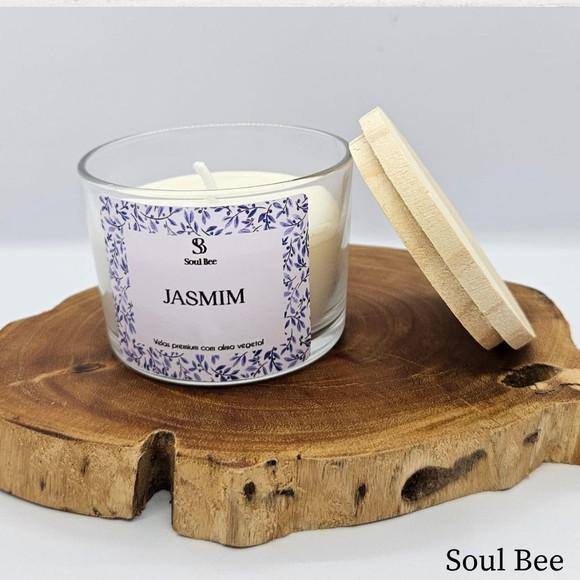 Vela Perfumada Coleção Essencial Jasmim - 150g