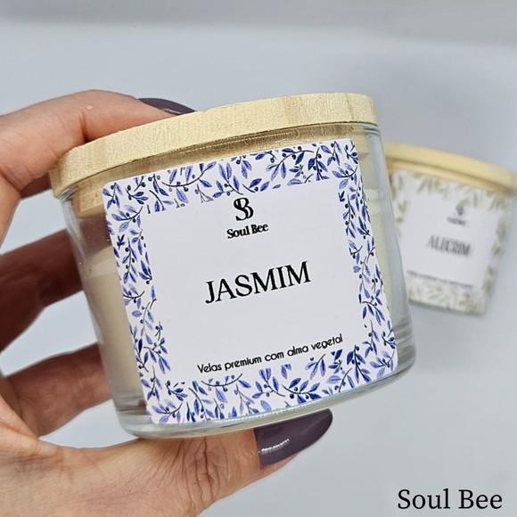 Vela Perfumada Coleção Essencial Jasmim - 150g
