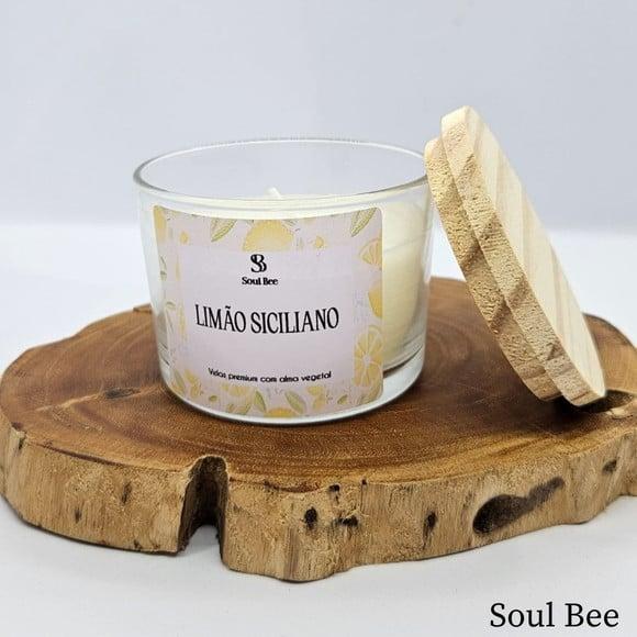 Vela Perfumada Coleção Essencial Limão Siciliano - 150g