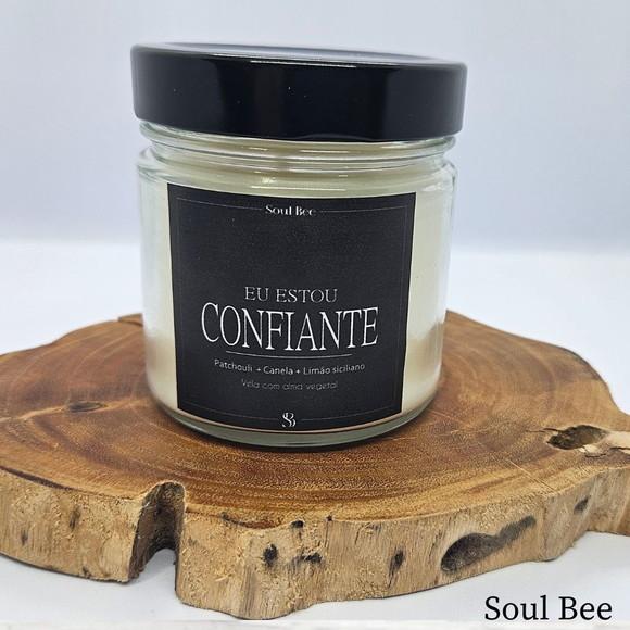 Vela Perfumada Coleção Eu Estou Confiante 250gr
