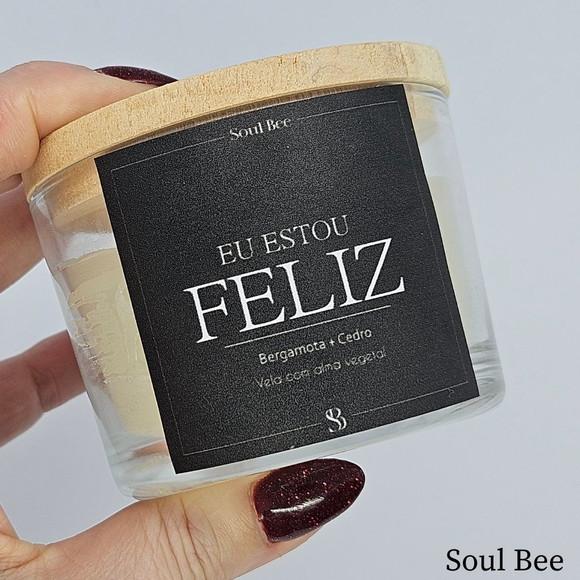 Vela Perfumada Coleção Eu Estou Feliz 150g
