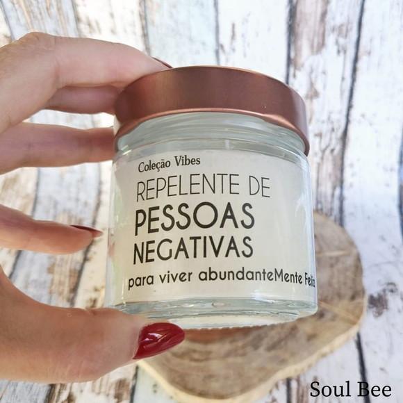 Vela Perfumada Repelente de Pessoas Negativas - Good Vibes