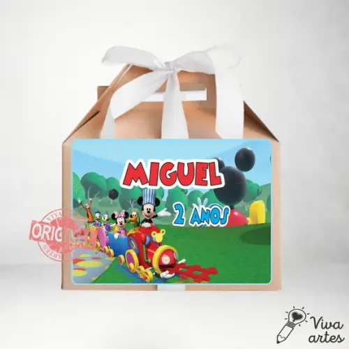 Caixa Maleta Digital Mickey Artes