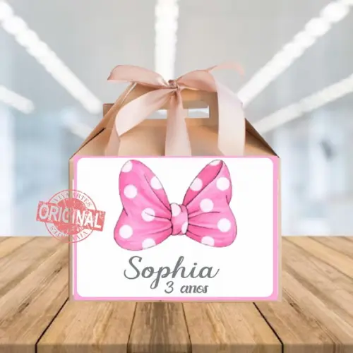 Caixa Maleta Digital Minnie Artes