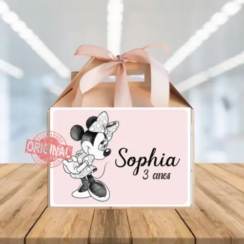 Caixa Maleta Digital Minnie Artes