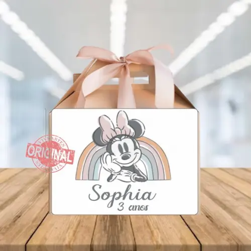 Caixa Maleta Digital Minnie Artes