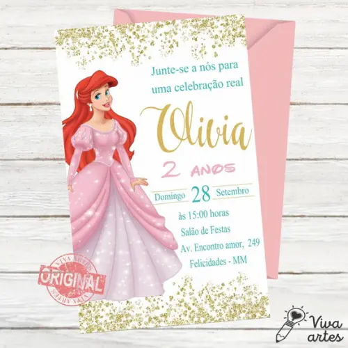 Convite Digital Ariel