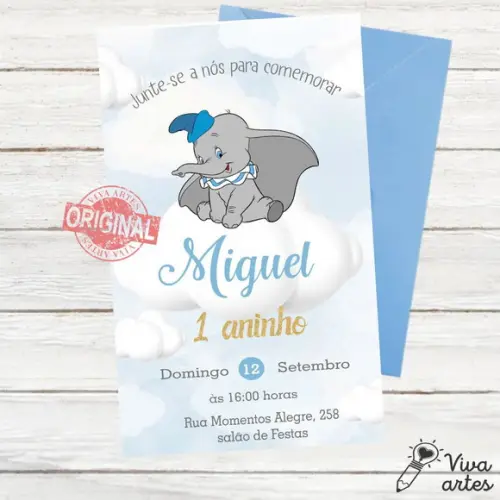 Convite Digital Dumbo