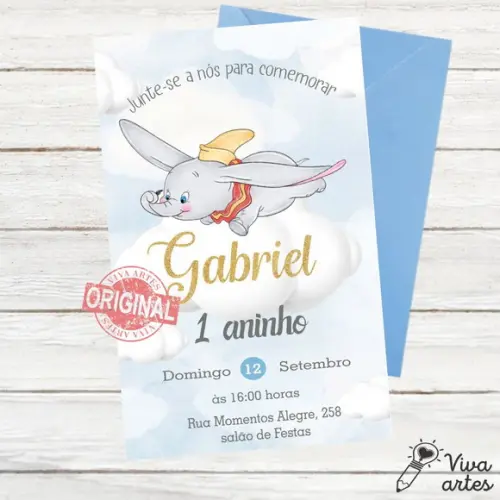 Convite Digital Dumbo
