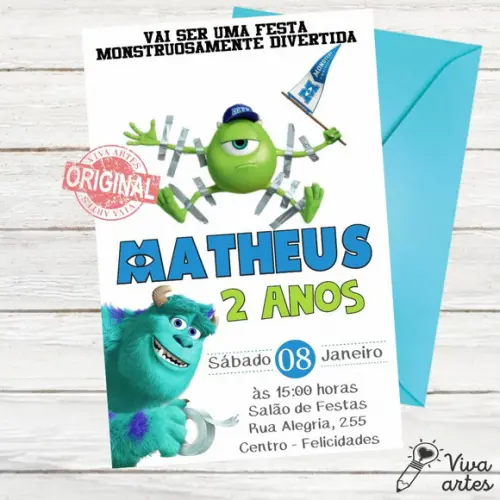 Convite Digital Monstros S.a
