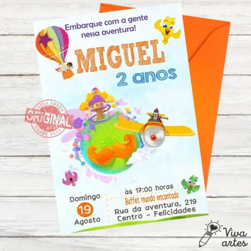 Convite Digital Mundo Bita