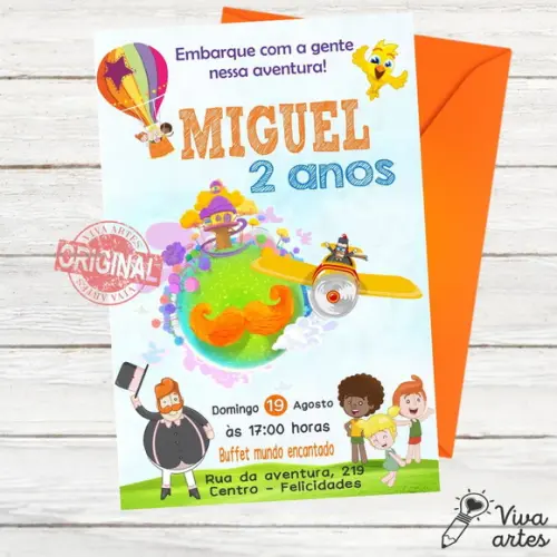 Convite Digital Mundo Bita