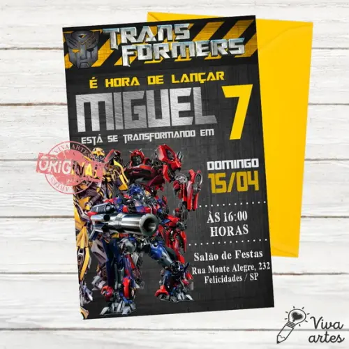 Convite Digital Transformers