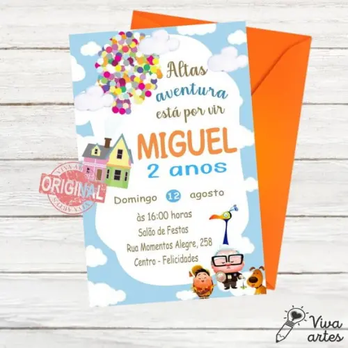 Convite Digital Up Altas Aventuras