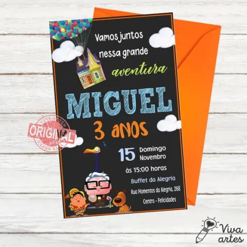 Convite Digital Up Altas Aventuras